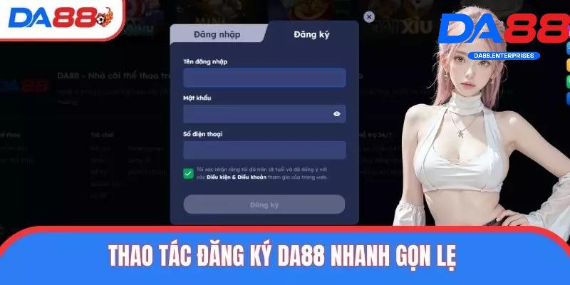 Trang Chủ 19 Hướng dẫn đăng ký DA88